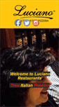 Mobile Screenshot of lucianorestaurants.com
